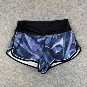 Lululemon Drop It Low Short Swift Ultra Pretty Prism Multi Black Lilac Womens 10